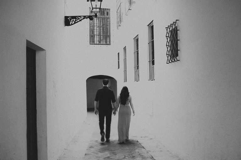 Engagement in Seville. Santa Cruz