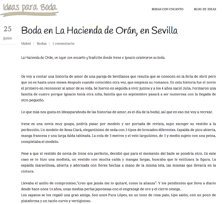 Fotografo bodas Hacienda de Oran Sevilla