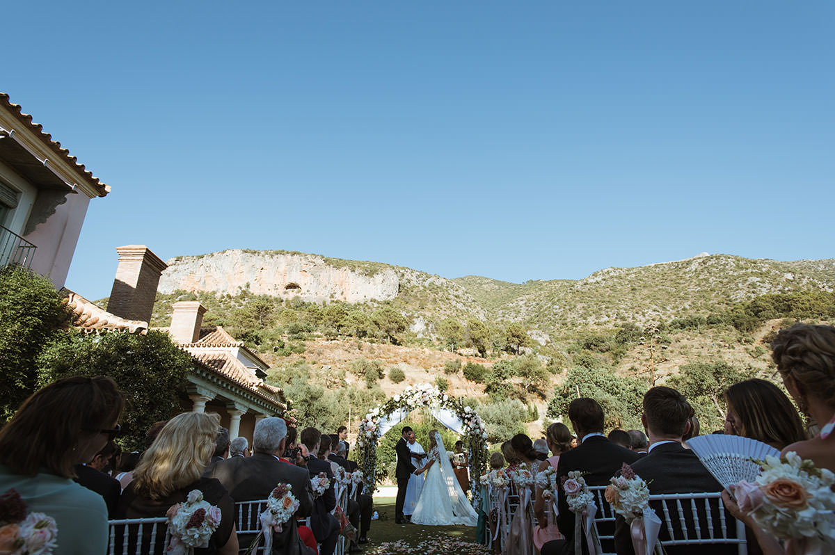 Ceremonia, boda en Marbella