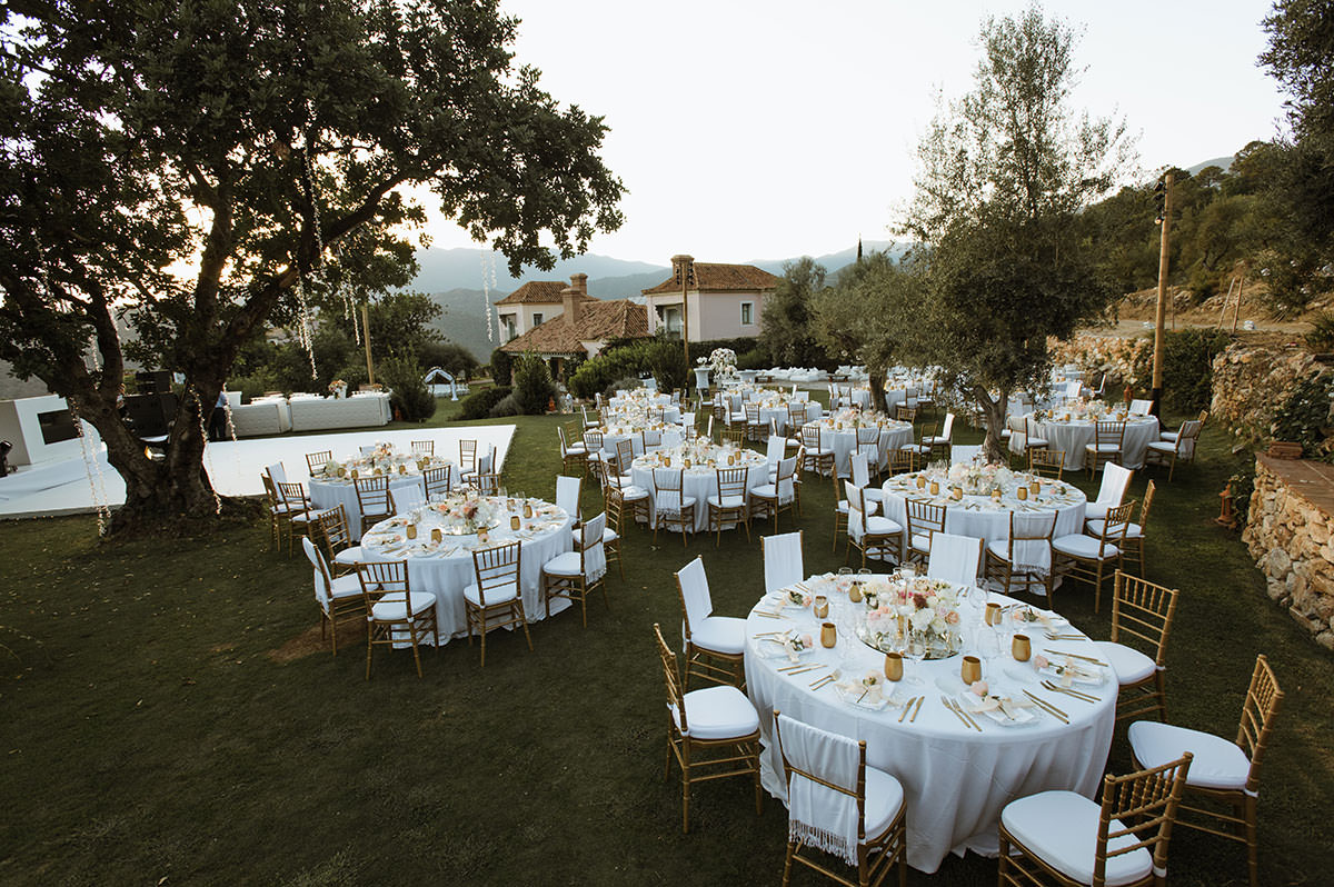 Catering, boda en Marbella