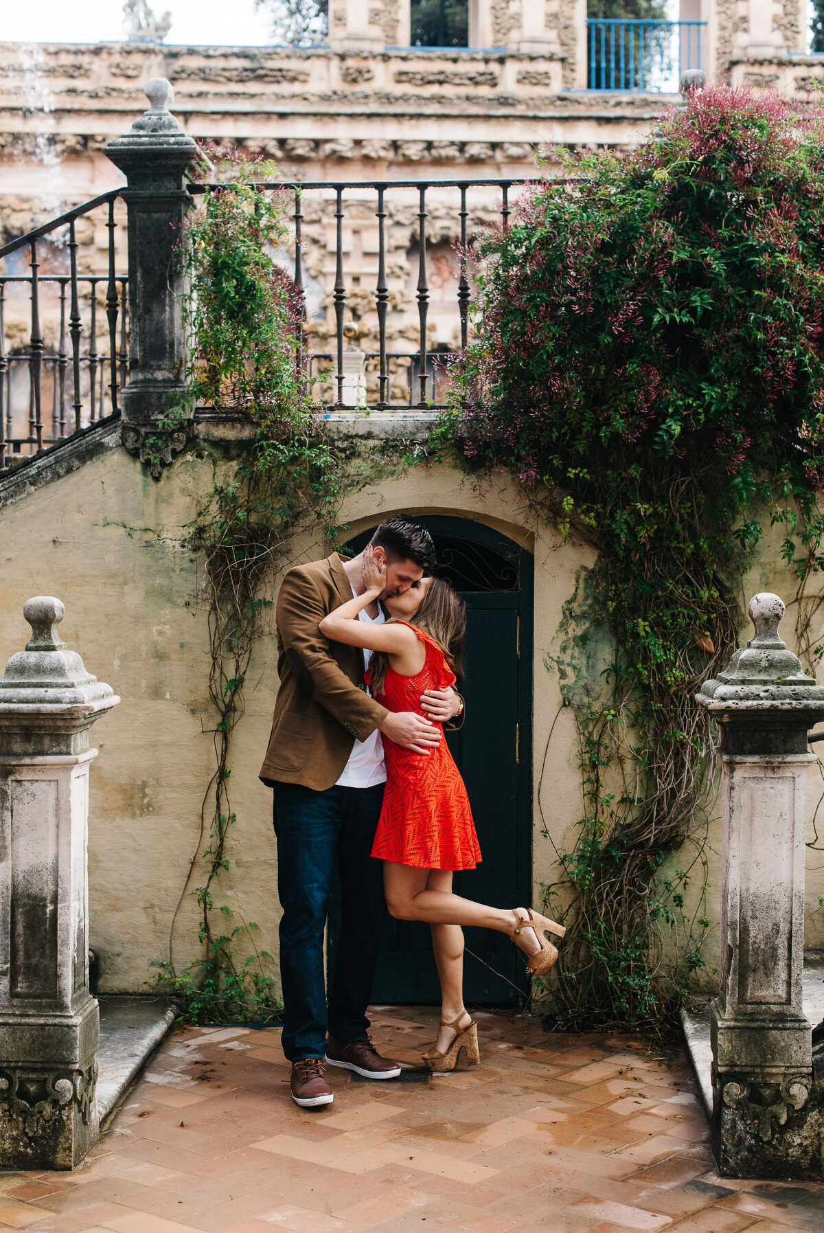 Photo shoot in Royal Alcazar