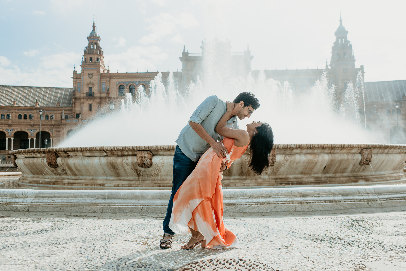 Seville photographer - Plaza de Espana