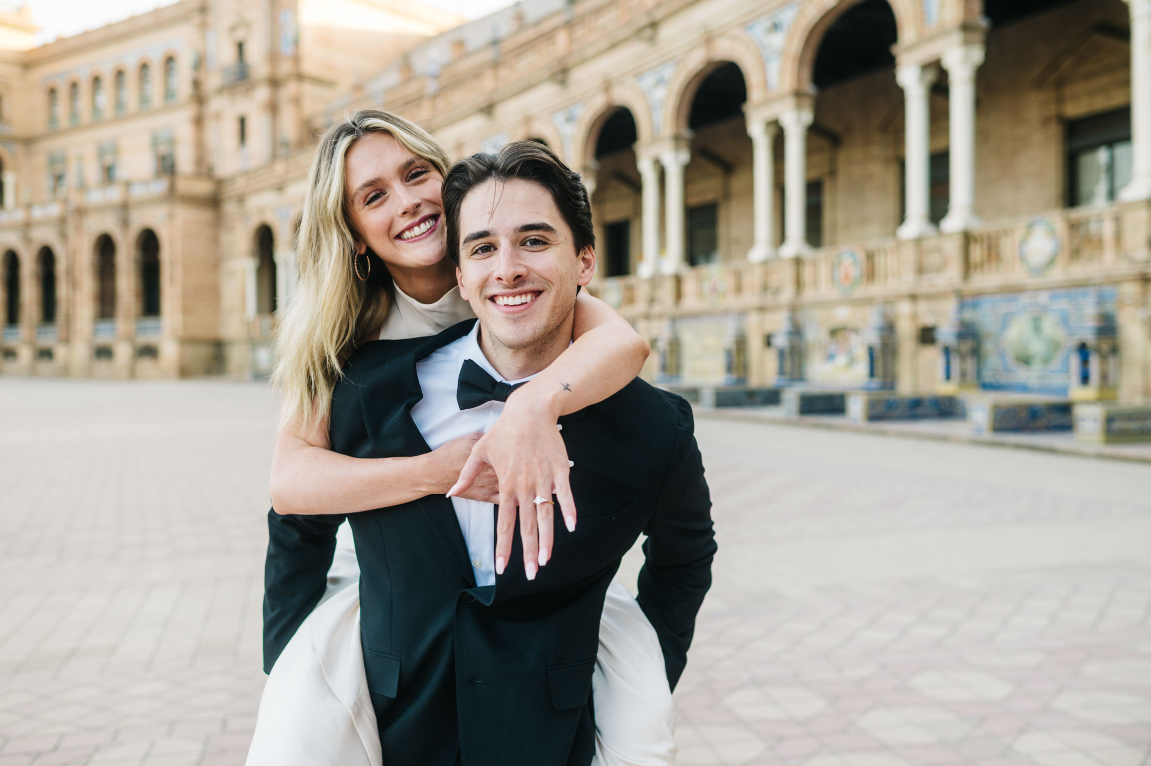 Engagement photos in Seville