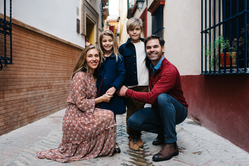 Family in Royal Alcazar