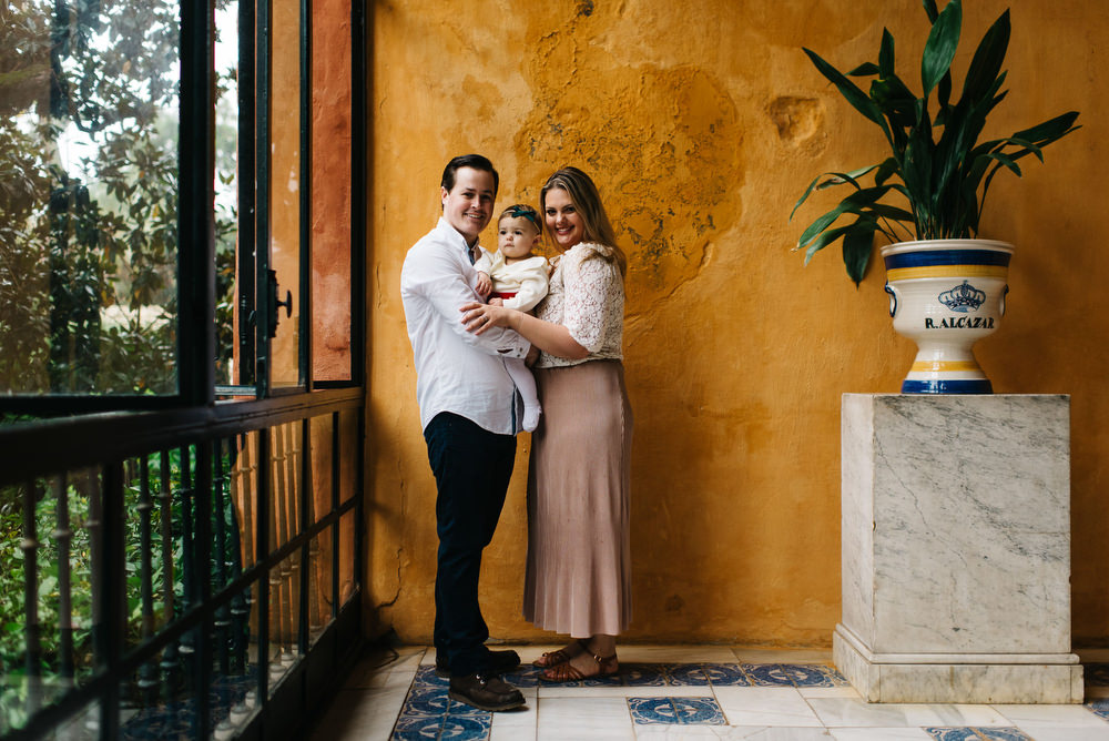 Photo shoot in Royal Alcazar