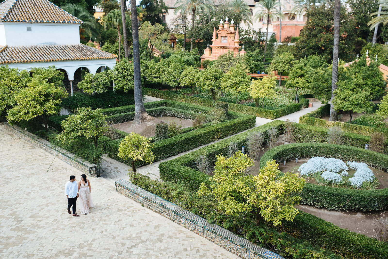 Photo shoot Royal Alcazar, Spain