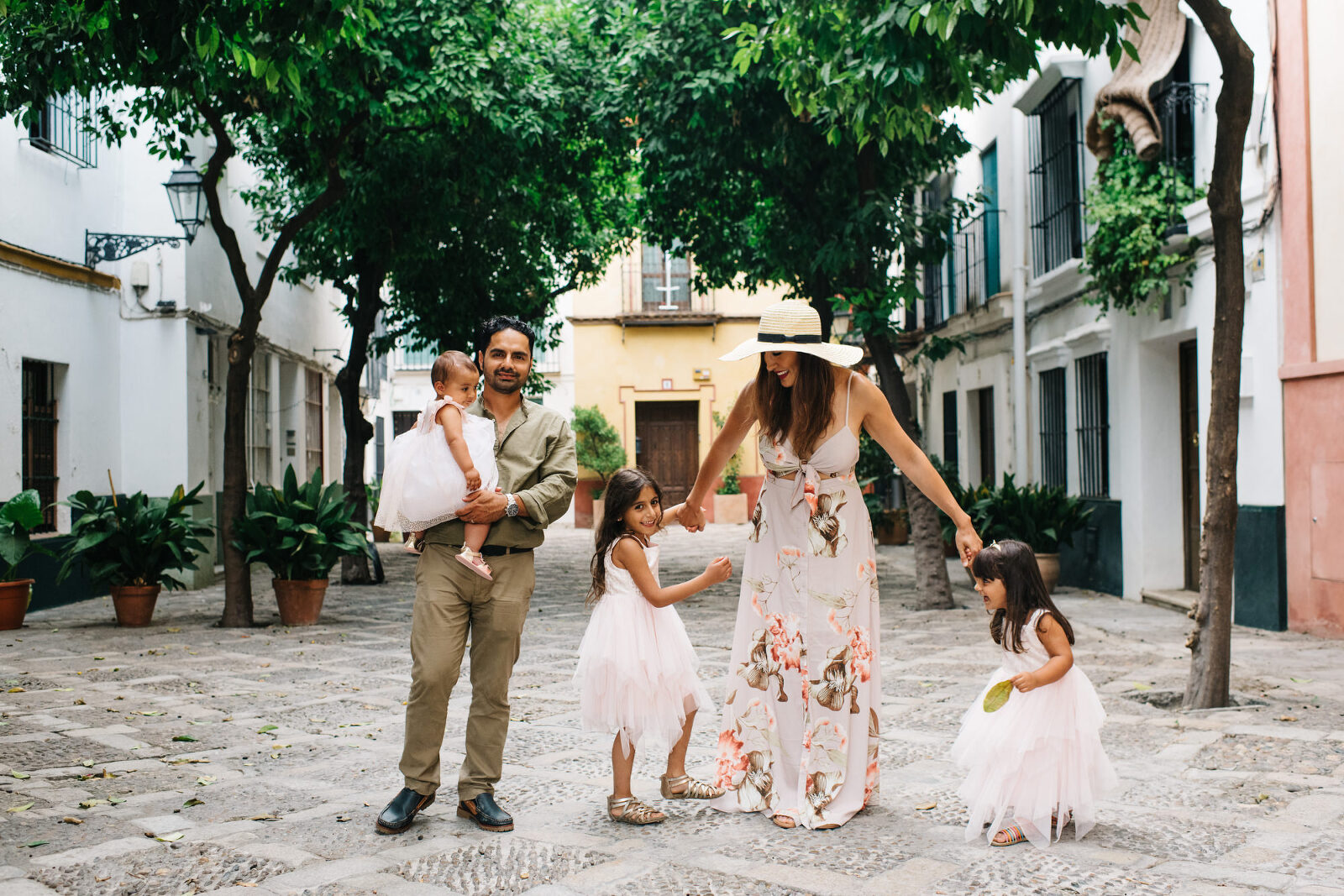 Photo shoot in Seville