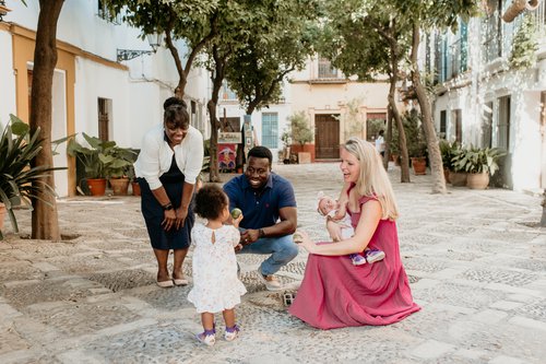 family trip in Seville