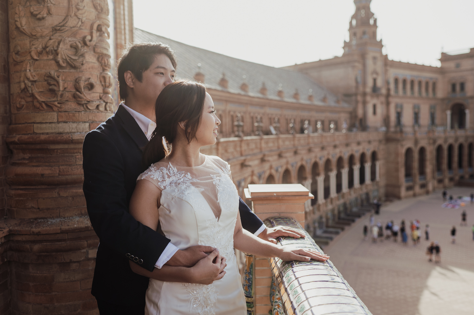 Photo shoot in Seville