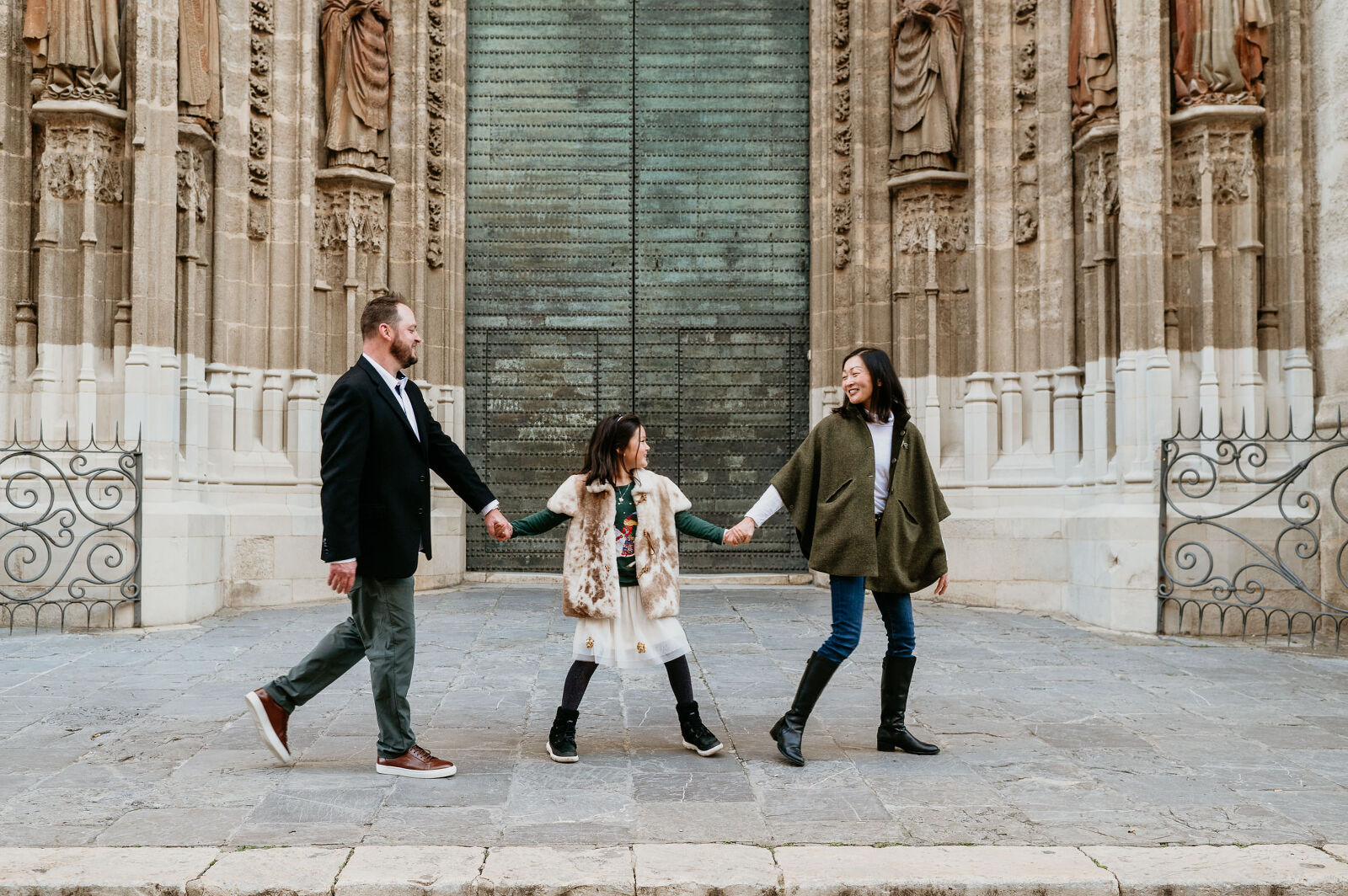 Yilu photo shoot in Seville