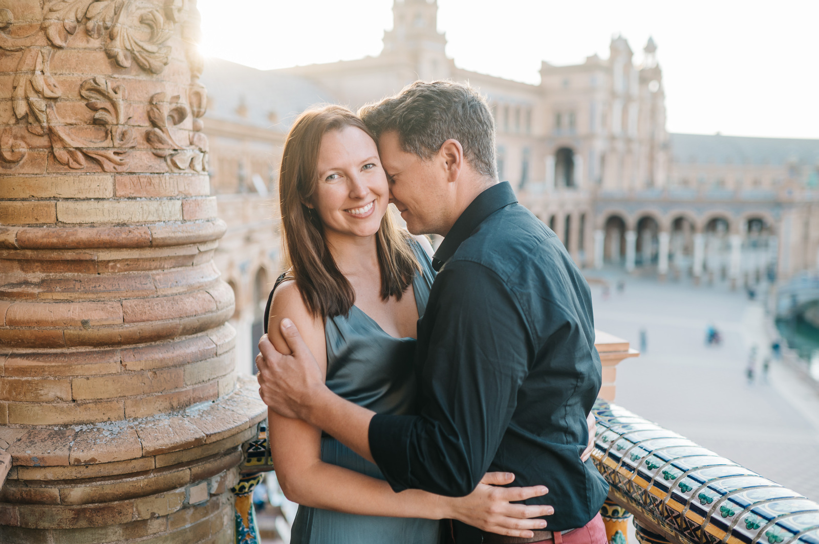 Photo shoot at plaza de España