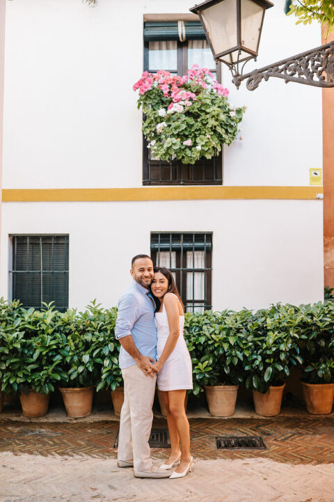 Seville photographer at Barrio Santa Cruz Seville