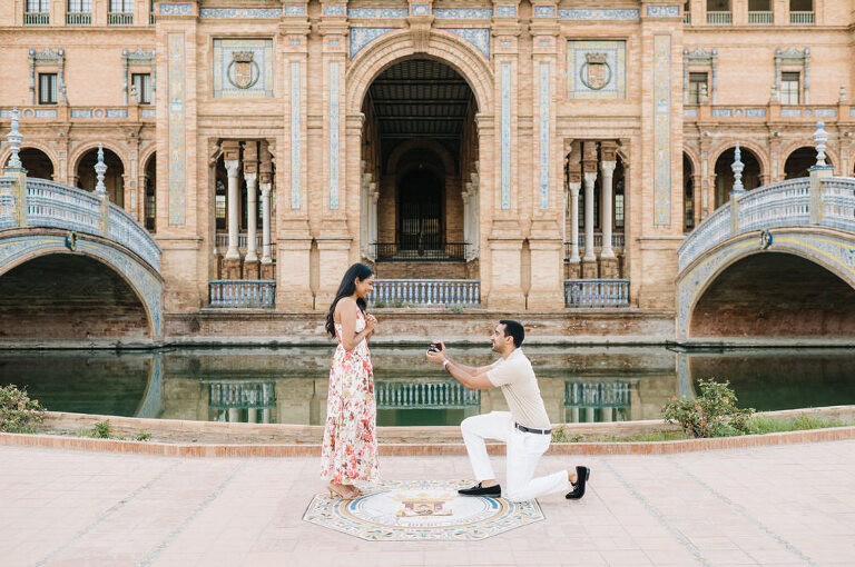 Suprise proposal seville