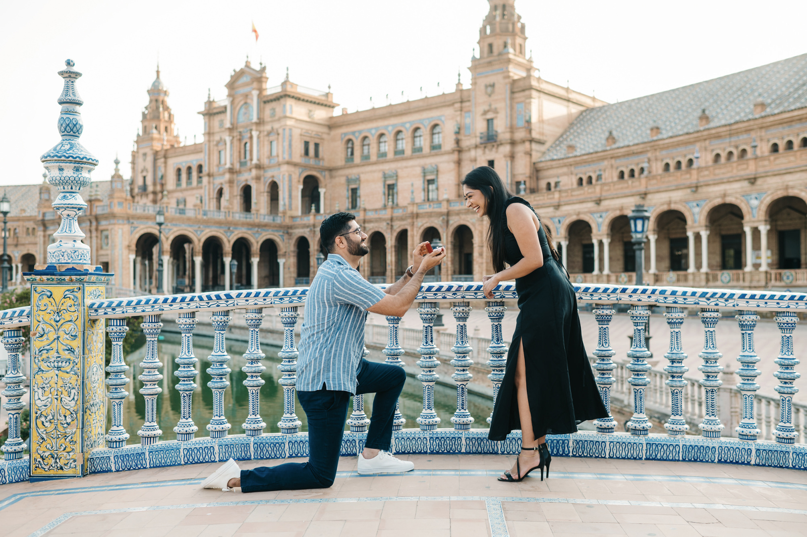 Surprise proposal In Seville. Seville Photographer